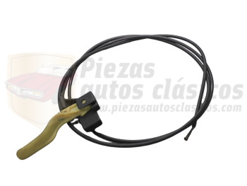 Cable capó Opel Corsa 1993-2000 derecho 2280mm OEM: 1178462/ 999090