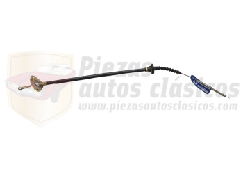 Cable de embrague Seat Ritmo (pletina metálica) 620mm. Ref: 903314