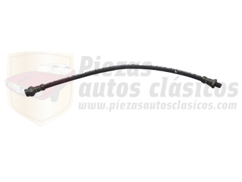 Latiguillo de freno trasero Nissan Vanette roscas M10x1 420mm largo Ref: Villar 6184309