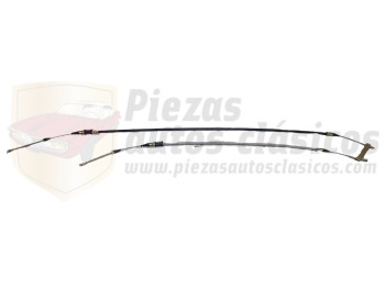 Cable freno doble Opel Kadett 86-93 (1680+1270mm) OEM: 522568/ 999035