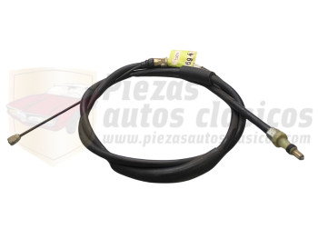 Cable freno de mano Citroën ZX posterior derecho de disco a partir del chasis (7330) (1540mm) OEM 4745F9 / 906094