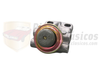 Soporte filtro combustible con cebador y 4 salidas Fiat Regata, Fiorino, Fiat Panda, Fiat 127, Ritmo, Lancia Prisma OEM 8029027