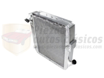 Radiador de aluminio RENAULT super 5 GT TURBO 70mm,Recambio calidad equivalente