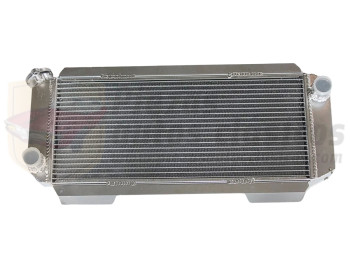 Radiador de aluminio Ford Fiesta MK1 apto para uso deportivo, grosor ampliado 40mm, recambio calidad equivalente