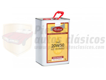 Aceite de motor para coche clasico 20W50, 5L, alta calidad