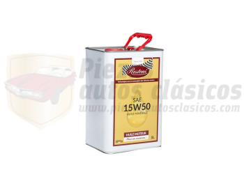 Aceite de motor para coche clasico 15W50, 5L, alta calidad