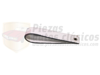 Asa tirador interior de puerta trasera Renault 6,8,10 y 12 (replica piel blanca) alta calidad OEM: 0855434200