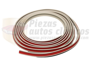Junta base inferior de carroceria (gris) Renault Super 5 GT, recambio calidad equivalente Ref:7700779923