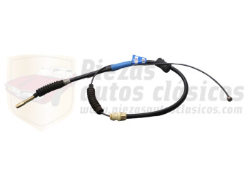 Cable freno de mano derecho de disco Audi 80, 90 del 87 al 91 (1208mm) OEM811609722C / 908143