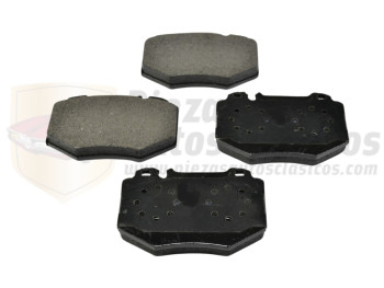 Juego de pastillas de freno delanteras Renault y Citroën recambio calidad equivalente 95589273 / 6000008125 / 7701170172