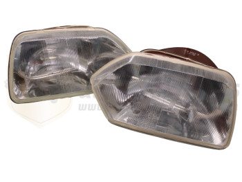 Pareja ópticas de faro H1 y FEU Citroën GS Club recambio calidad original Cibie 480035/480036