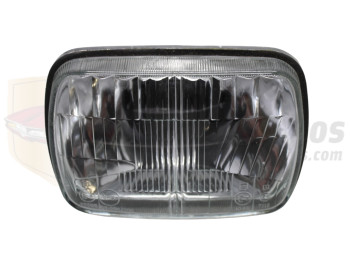 Óptica de faro delantero H4 Seat 127 y 133 y Land Rover Ligero original Fores 29442