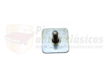 Grapa moldura metalica rosca M 5mm (24x24) para coche clásico