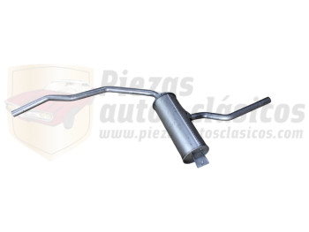 Silencioso escape trasero Simca 1200 familiar (break) equivalente 19424207