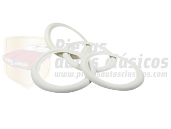 Juego de 4 bandas blancas llanta 15", Universal equivalente