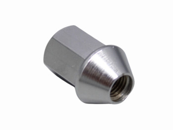 Tuerca cromada cónica 10x125 cono 60º llave 17mm Renault 4 / 5 / 6 / 7 equivalente