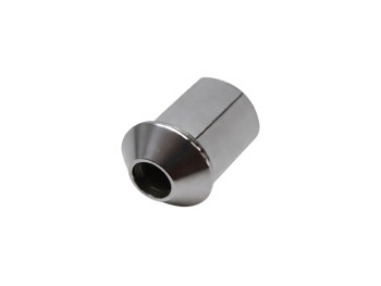 Tuerca cromada cónica 10x125 cono 90º llave 17mm Renault 4 / 5 / 6 / 7 Alpine Turbo equivalente 7700643118