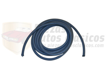 Manguera liquido de frenos 7x13mm con trenzado azul, AC970100 Recambio calidad universal vendida por metros