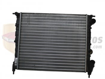 Radiador refrigeración de plástico y aluminio Renault 19,21,clio Panel 430x375x24 OEM 7700784038