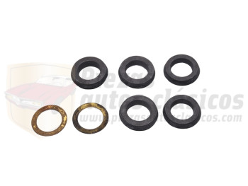 Kit reparación bomba de freno Avia 1000 y 1250 bendix doble circuito Ebro F-260, 275 bendix doble circuito 25,4mm 3061-G