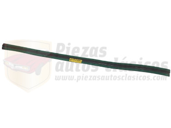 Moldura de goma adhesiva delantera izquierda Renault 11 largo: 117cm OEM: 7702145978