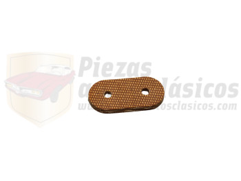 Tirante soporte de escape universal longitud entre agujeros 3 cm