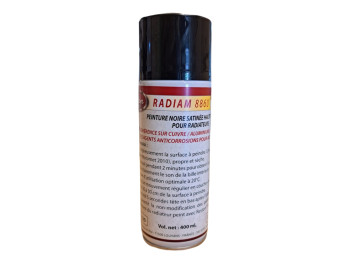 Pintura negra en aerosol para radiadores RestomRadiam8860 400ml
