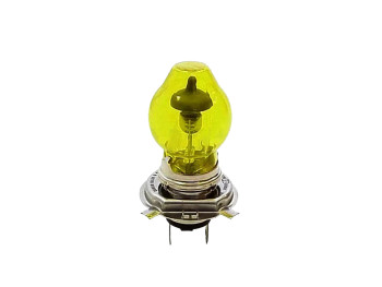 Bombilla H4 12V60/55W y capuchón amarillo universal