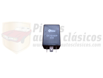 Relé intermitencia 12V Renault 4, Citroen, Seat...Recambio calidad equivalente