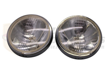 Pareja de faros de largo alcance Talbot 180 y 2000 recambio calidad original Cibie 061644