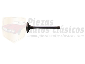 Válvula de escape (29x7x89) motor C1C Renault 4, 8, 10, 12, Florida, Caravelle, Estafette recambio calidad equivalente 7700638247