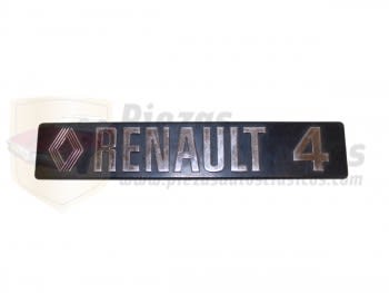 Anagrama rombo Renault 4 trasero plastico