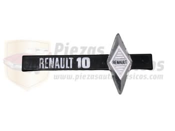 Anagrama delantero Renault 10 (con tara, ver fotos)