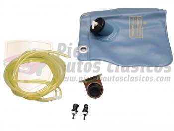 Kit bolsa limpiaparabrisas con pulsador (1L) Seat 600,124,127,133 y 850 (Transpar)