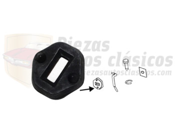 Junta retenedor, Volkswagen, Escarabajo, Karmann 111837267A, equivalente