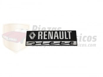 Anagrama trasero Renault Siete