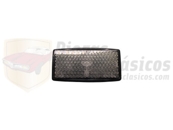 Catadióptrico blanco homologado 105x54mm dos tornillos recambio calidad original