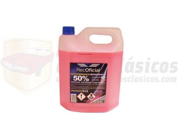 Anticongelante orgánico 50% rosa G-12 5L