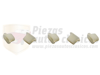 Kit 5 tacos plástico 7x13-10x16-10-4,2mm