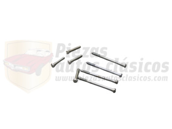 Kit tornillos pilotos delanteros y traseros Seat 600 E/L