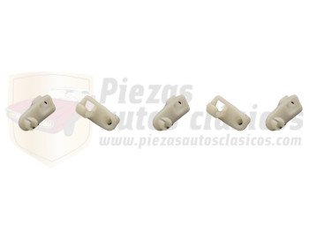 Kit 5 grapas varilla cerradura 4 mm Talbot Horizon
