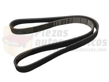 Correa trapecial poli V 6Kx1135 Audi, Citroën, Fiat, Opel, Renault, Peugeot, Volkswagen OEM: 8200059395