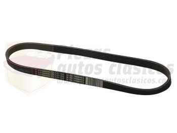 Correa trapecial poli V 5Kx820 Renault Safrane, Opel, BMW, Citroën, Toyota OEM: 7700864019