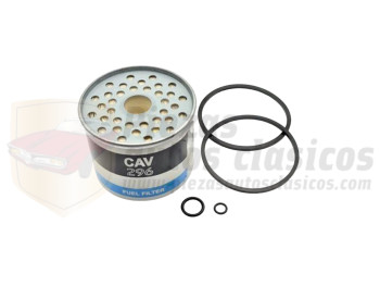 Filtro combustible Seat, Talbot, Fiat, Citroën, Renault, Peugeot Lucas 7111-296