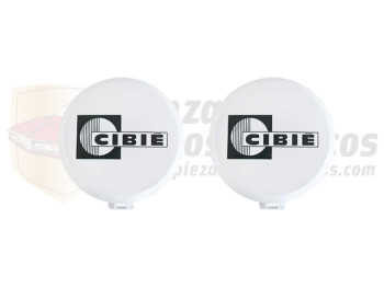Juego 2 Tapas Cibie Para Faro Oscar Diámetro 180mm