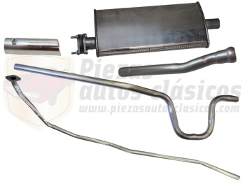 Sistema de escape Inox Dodge