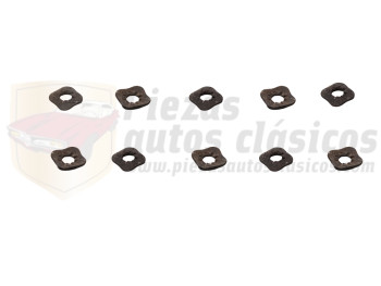 kit de 10 arandelas de cárter Renault 4, 5, 6, 7, 8 ... OEM 7703056028 (6.3mm diámetro)