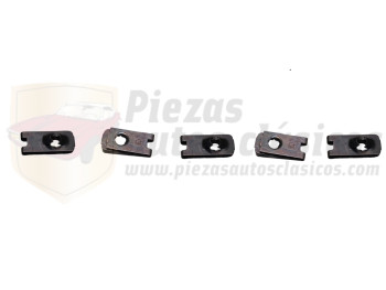 Kit 5 grapas rosca chapa universal 6,3mm OEM: 7703046012
