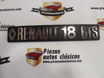 Anagrama rombo Renault 18 GTS