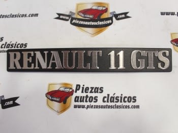 Anagrama Renault 11 GTS